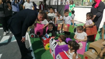Mut’ta ’Trafik Parkur Oyun Alanı’ açıldı
