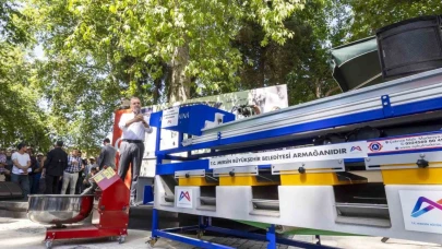 Gülnar ve Mut’taki Üreticilere Sulama Borusu ve Ekipman Desteği Verildi