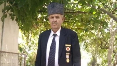 Hayatını kaybeden Kıbrıs gazisi törenle toprağa verildi