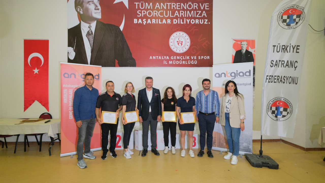 ANTGİAD'ın ilk satranç turnuvası tamamlandı