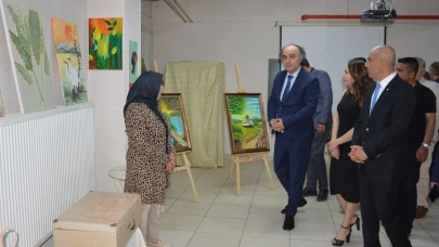 Korkuteli HEM'den yıl sonu sergisi