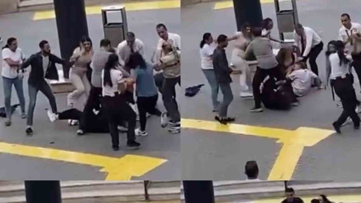 Kadınların AVM Kavgası Kamerada