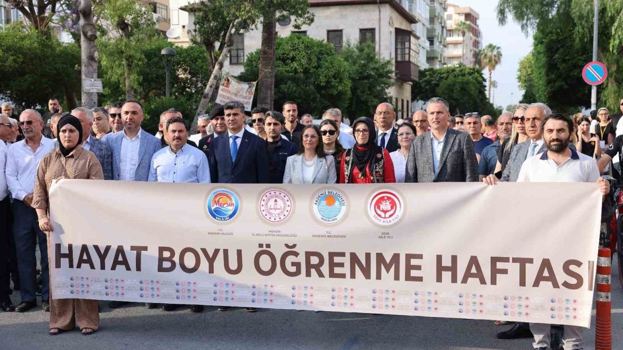 Hayat Boyu Öğrenme Haftası Festivali Mersin’de coşkuyla başladı