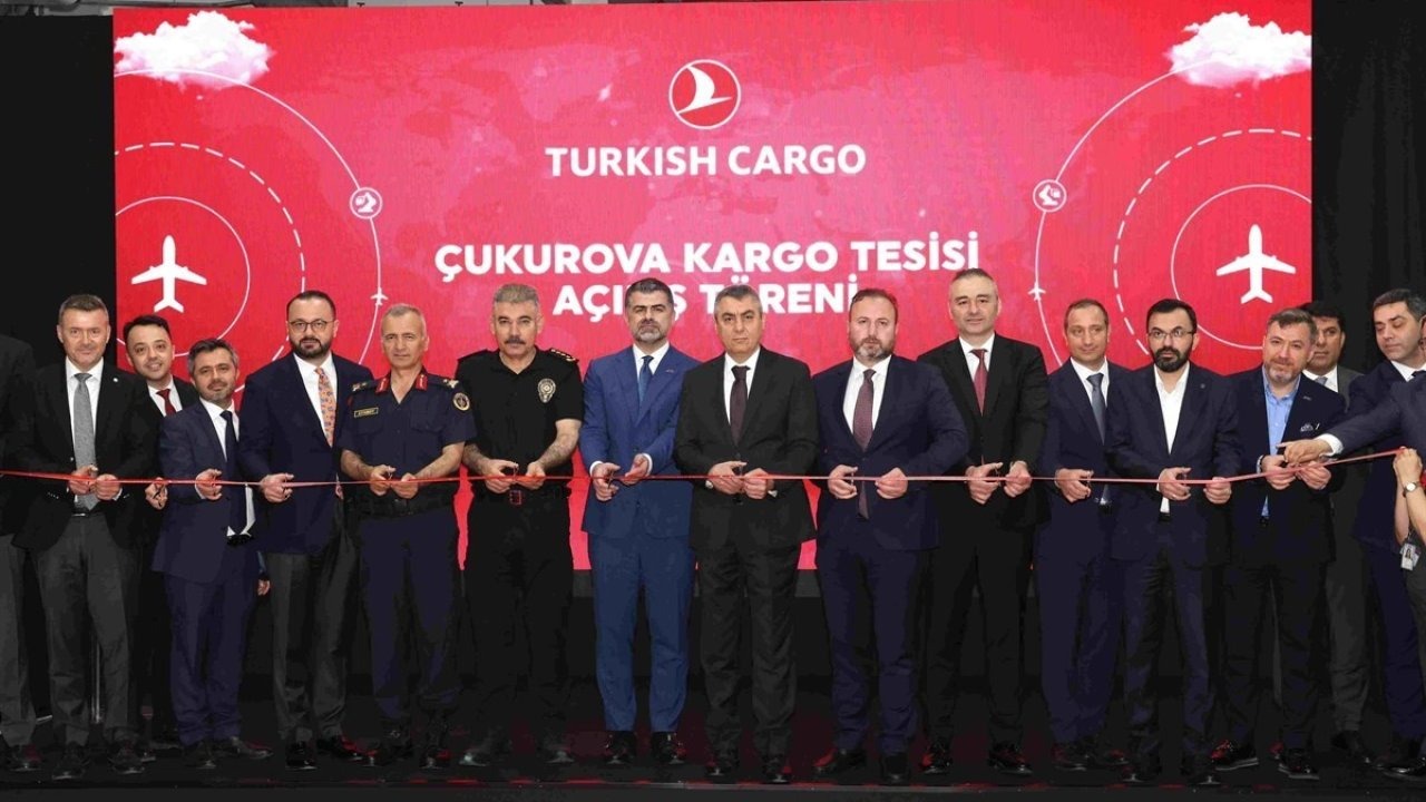 Vali Toros’un katılımıyla THY’nin kargo tesisi hizmete açıldı