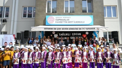 Okulda 'Sağlıklı Çocuk, Sağlıklı Gelecek' eğitimi
