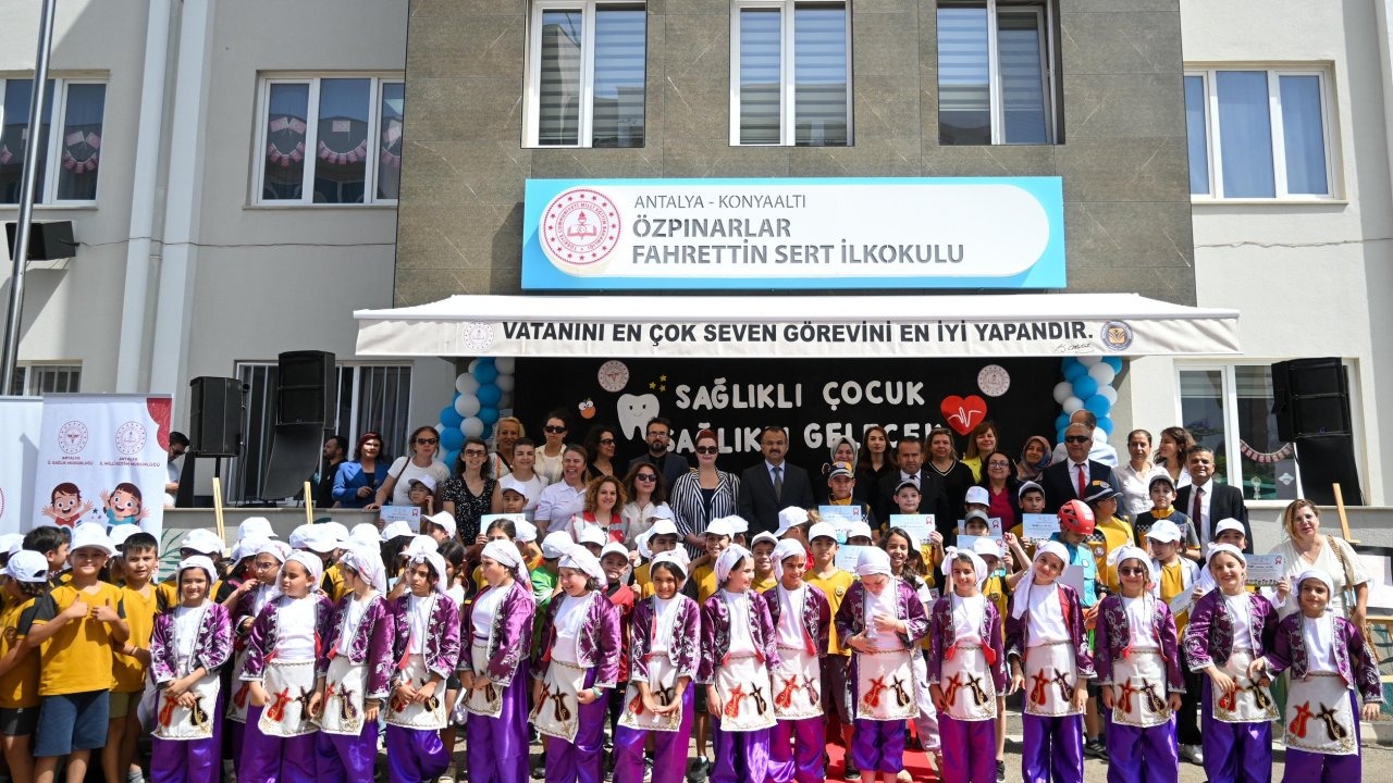 Okulda 'Sağlıklı Çocuk, Sağlıklı Gelecek' eğitimi