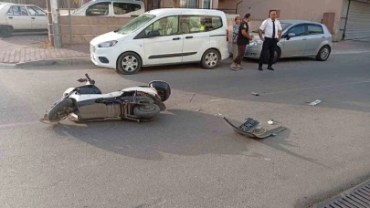 İşe giden kadına çarpıp kaçtı, plakası ve tamponu olay yerinde kaldı