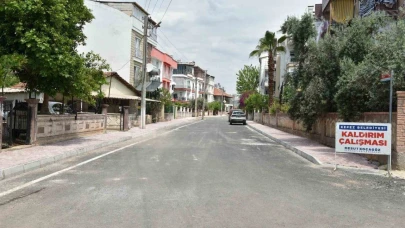 Kepez’de 51 kilometrelik kaldırım çalışması