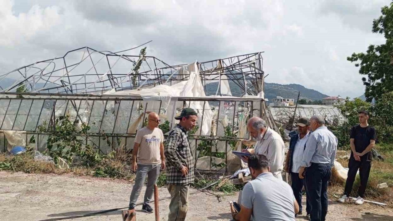 Antalya Gazipaşa’daki hortumun bilançosu belli oldu