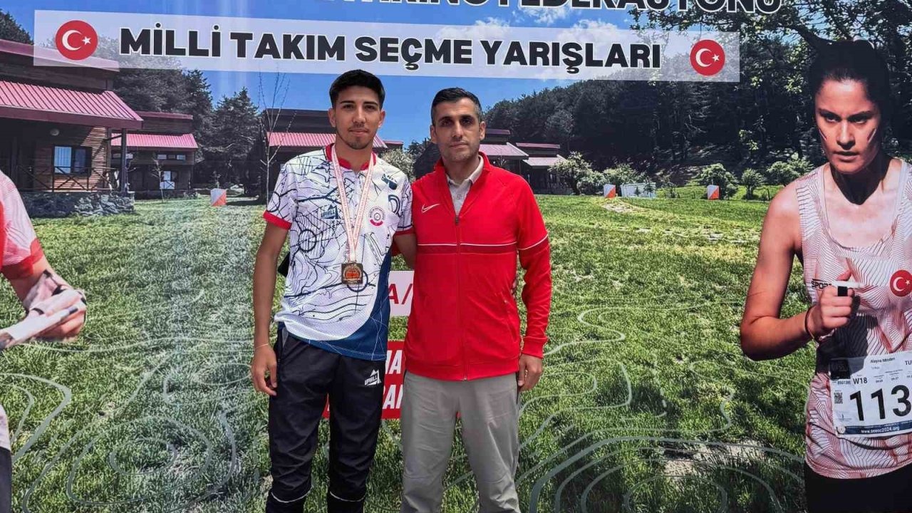 Oryantiring’de Muğla’nın ilk milli gururu