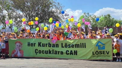 Lösemili çocuklar için kortej
