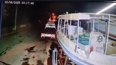 Marmaris açıklarındaki 5.8’lik deprem güvenlik kameralarına böyle yansıdı