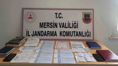 Mersin’de tefecilik yapan 3 şüpheli tutuklandı