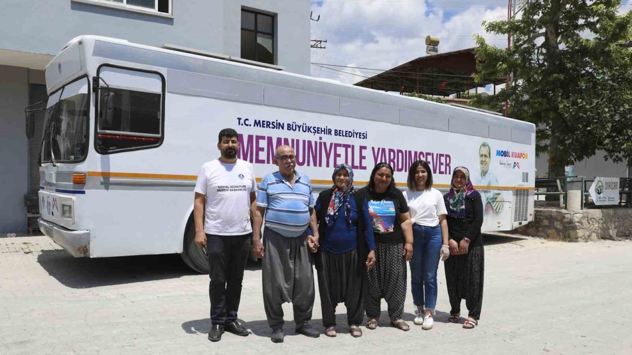 Mersin’de kırsal mahallelere ücretsiz bayram tıraşı hizmeti