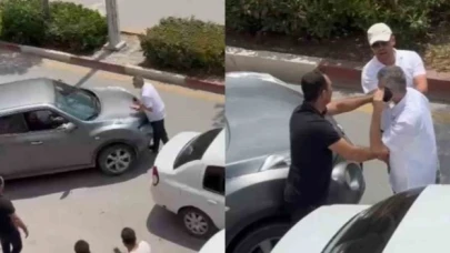 İki farklı olayda araçla insanlara çarptılar: O anlar kamerada