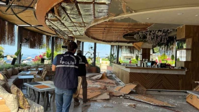 Fethiye’de restoranın tavanı çöktü: 5 yaralı