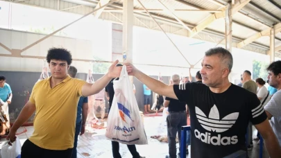 Konyaaltı’nda ücretsiz kurban kesim hizmeti sunuldu