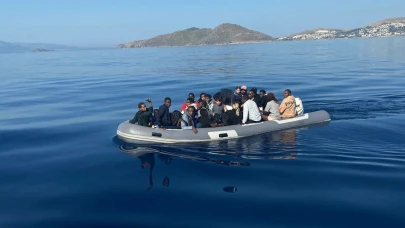 Bodrum’da 25 kaçak göçmen yakalandı