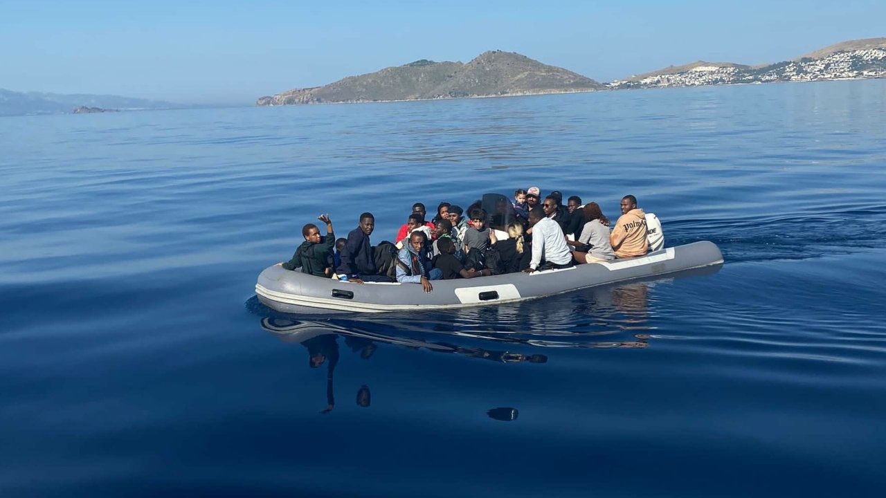 Bodrum’da 25 kaçak göçmen yakalandı