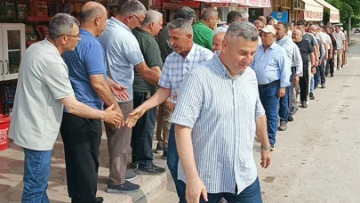 Ata geleneğini yaşatan bayramlaşma