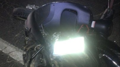 Minibüsün arkadan çarptığı motosikletli genç kadın hayatını kaybetti