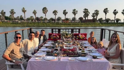 Muslera tatil için Antalya’ya geldi