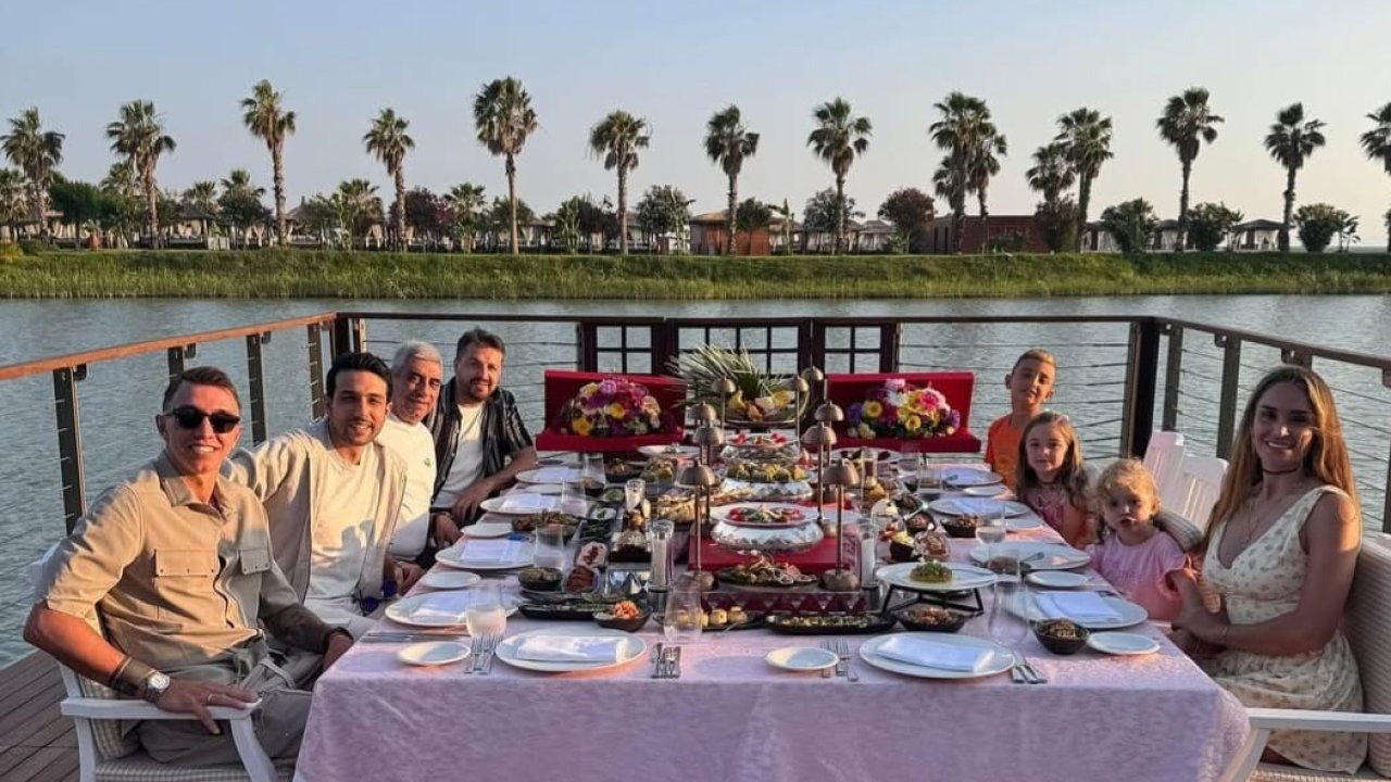 Muslera tatil için Antalya’ya geldi