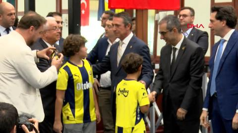 Fenerbahçe'de geleneksel bayramlaşma töreni gerçekleştirildi