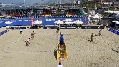 Alanya Dünya Plaj Voleybolu Pro Tur  etabı başladı
