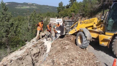 ASAT’tan Korkuteli’de 28 kilometrelik içme suyu çalışması