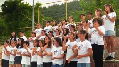 Bodrum Çoksesli Çocuk Korosu'ndan farkındalık klibi