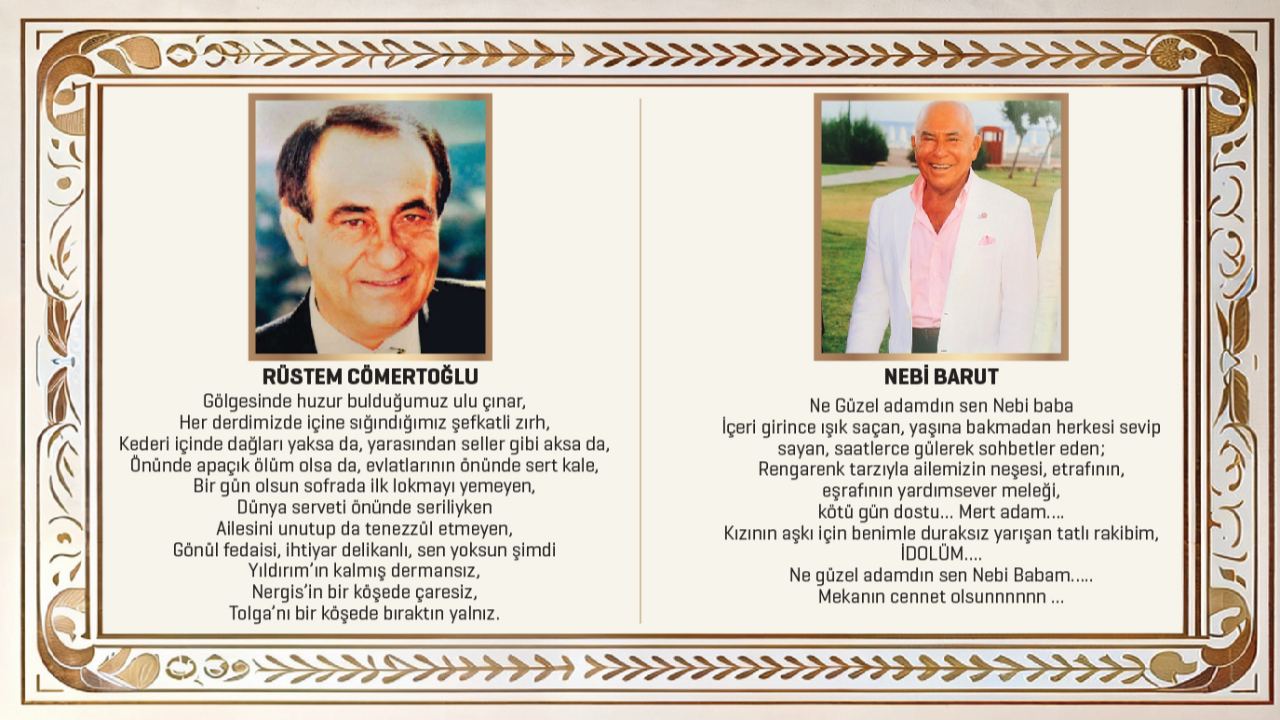 Tolga Cömertoğlu'ndan Babalar Günü Mesajı