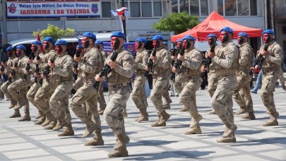 Burdur'da jandarmanın kuruluş yıl dönümü kutlandı