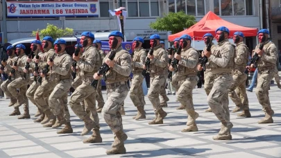 Burdur'da jandarmanın kuruluş yıl dönümü kutlandı