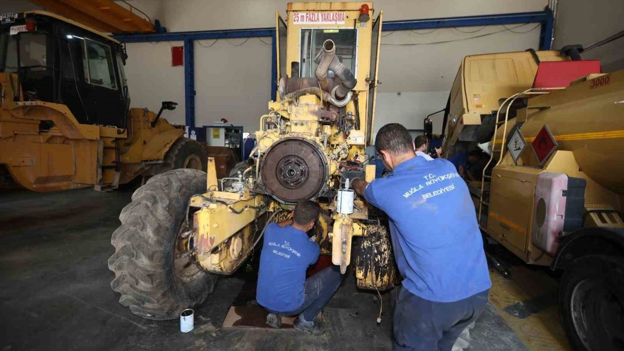 Muğla Büyükşehir Belediyesi’nin Makine ve İkmal Tesisi 68 Milyon TL tasarruf sağladı