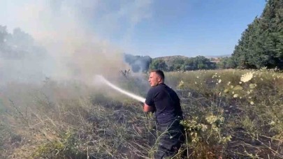 Bodrum’da otluk alandaki yangın kontrol altına alındı