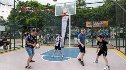 Mersin’de ’Babalar Günü’nde hem spor hem eğlence dolu kutlama
