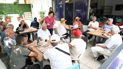 Mersin’de emekliler ‘Emekli Evi’nde sosyalleşiyor