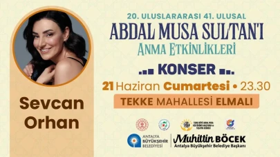 Abdal Musa Anma Etkinlikleri başlıyor