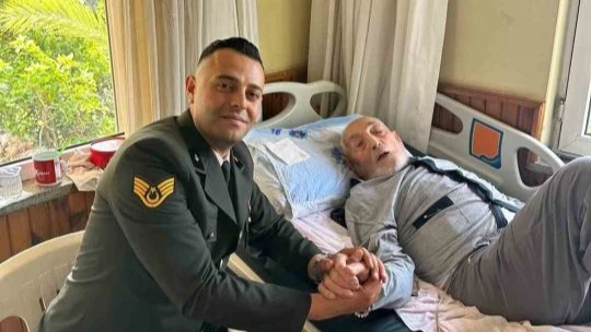 Askerlik Şubesi Başkanı Şahiner’den Kore Gazisi’ne anlamlı ziyaret