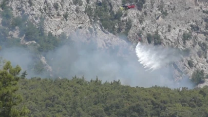 Kemer’deki orman yangını kontrol altına alındı