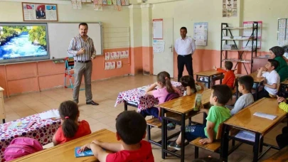 Mersin’in yayla köylerinde öğrencilere diş sağlığı eğitimi