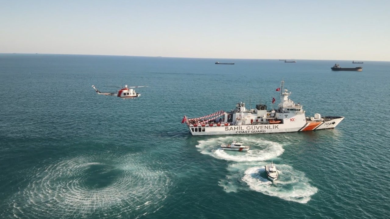 Sahil Güvenlik Mersin’de görev başında: Binlerce gemi ve tekne denetlendi