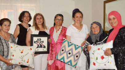 Köyde sanat sergisi