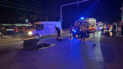 Tırla çarpışan motosiklet sürücüsü hayatını kaybetti