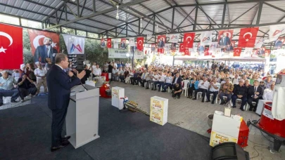 Mersin’de üreticiye ekipman desteği