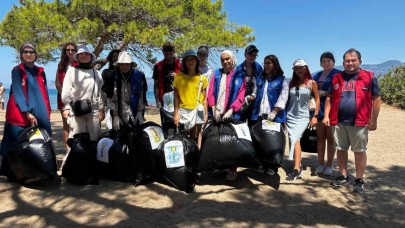Muğla’da gönüllü gençlerden ekolojik sistemde farkındalık