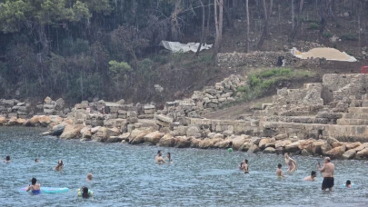 Yağmur Sürprizi Denize Engel Olmadı
