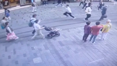 68 suçtan aranan şüphelinin kovalamaca sonucu yakalandığı anlar kamerada