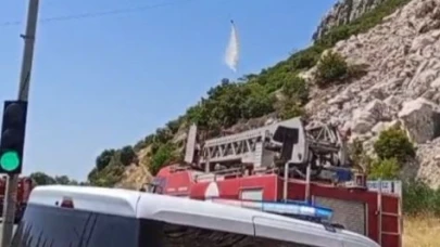 Antalya’da ormanlık alanda çıkan yangın kontrol altına alındı